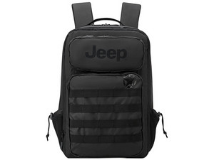 Mochila Delsey JEEP Tactical, soporta hasta 17". Color Negro.