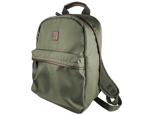 Klip Xtreme KNB-406GN, mochila para notebook de 15.6", 210D poliéster, color verde.