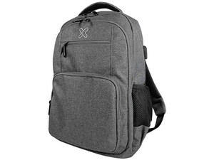 Mochila Klip Xtreme KNB-577GR, Soporta Laptops de hasta 15.6", Poliéster. Color Gris.