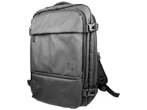 Mochila Klip Xtreme KNB-950, Soporta Laptops de hasta 17", Resistente al agua, Bolsillo Antirrobo. Color Negro.