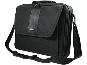 Maletín Klip Xtreme para Laptop de hasta 15.6". Color Negro.