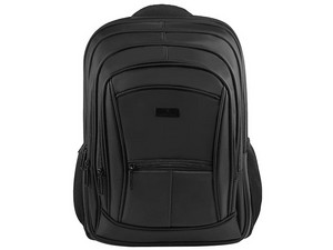 Mochila Perfect Choice Essentials para Laptop, 5 Compartimentos, Color Negro.