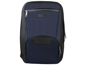 Mochila Perfect Choice de Poliéster Silhouette para Laptop 15.6", Color Azul.