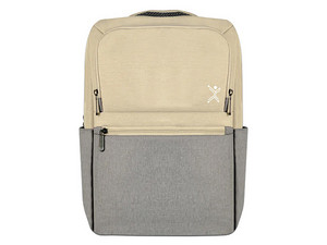 Mochila Perfect Choice Sunset para Laptops de hasta 15.6". Color Beige.