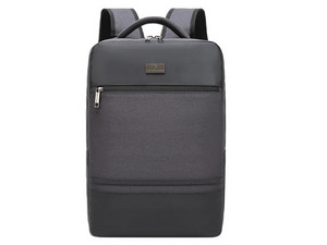 Mochila Ejecutiva Perfect Choice para Laptops de hasta 15.6". Color Gris.