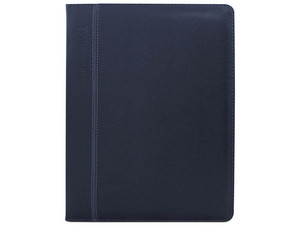 Bifolio Swissmobility BERNINA, 2 Compartimentos Internos Para Hojas y Tarjetas, Color Azul.
