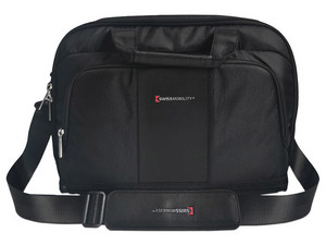 Maletín SWISSMOBILITY Rígido para Laptop de 17". Color Negro.