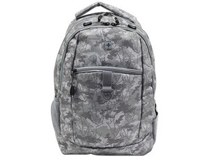 Mochila Swiss Gear para Laptop de hasta 15.6". Color Gris Claro.