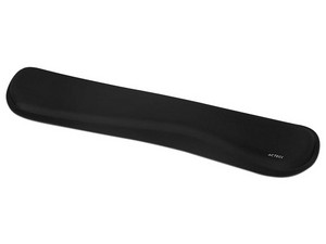 Reposa Muñecas Acteck Cushy Prime MG200, 44 x 8.2cm Antiderrapante, Color Negro.