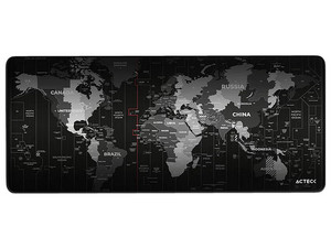 Mouse Pad, Acteck, Modelo Vibe Flow World MT494W, Tamaño 800 x 350 mm, Espesor 3 mm.