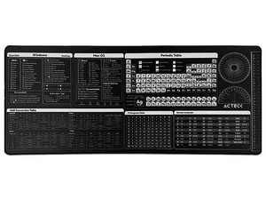 Mousepad Gamer, Acteck, Vibe Flow Tools MT494H, 800 mm x 350 mm, Grosor 1 mm.