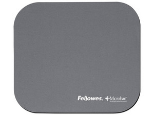 Mouse Pad Fellowes 5934001 con Microban, Color Gris.