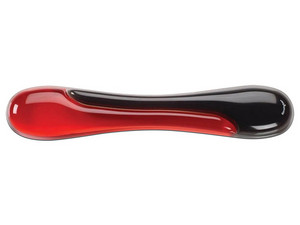 Reposamuñecas Kensington P5114 para teclado de 35cm. Color Negro con Rojo.