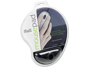Mouse Pad Klip Xtreme con reposa muñecas de Gel.
