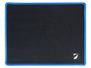 Mouse Pad Antiderrapante de 25x21x0.5 cm, Superficie Suave, Base de Goma Antideslizante. Color Negro.
