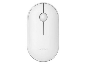 Mouse Inalámbrico Acteck MI460, hasta 1600 dpi, Color Blanco.
