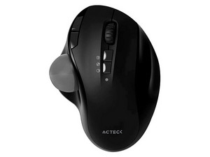Mouse Óptico Inalámbrico Dual Acteck VIRTUOS ART MI790, hasta 2400 dpi, Bluetooth, USB, 7 Botones, Color Negro.
