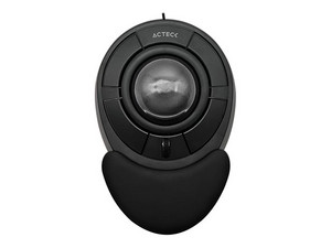 Mouse Óptico Ergonómico Acteck Virtuos Art X MI787, 1600DPI, Reposa manos desmontable, USB, Color Negro.