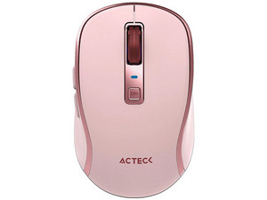 Mouse Multidispositivo Acteck Optimize Trip Pro MI580, hasta 1600 dpi, 2.4 GHz + 2 Modos Bluetooth, 6 Botones, Recargable, Color Rosa.