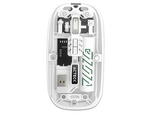 Mouse Óptico Inalámbrico Acteck Aero One MI455W, 3200 DPI, Receptor USB, Bluetooth. Color Blanco.