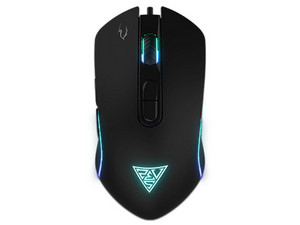 Mouse Gamer Gamdias Zeus E3, hasta 3,600 dpi, 7 botones, RGB. Color Negro.