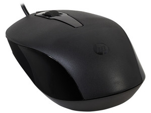 Hewlett Packard HP USB Mouse ratón USB tipo A Negro