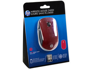 Mouse Óptico Color USB, HP Inalámbrico Z4000,