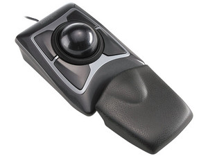 Mouse Óptico Kensington Trackball Expert K64325, USB, Color Negro.