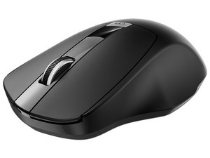 Mouse óptico Inalámbrico Klip Xtreme Ergy de Hasta 1,600dpi, USB. Color Negro.