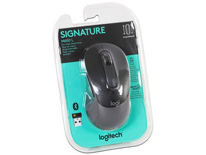 Logitech Signature M650 Ratón Óptico Inalámbrico 2000DPI Gris