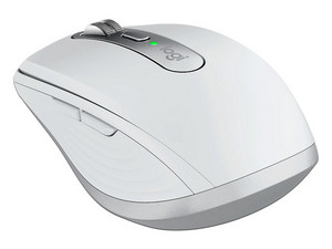 Mouse Óptico Inalámbrico Logitech MX Anywhere 3S, hasta 8000 dpi, 6 botones, Bluetooth, Receptor USB. Color Gris.