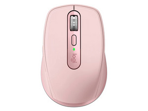 Mouse Óptico Inalámbrico Logitech MX Anywhere 3S de 6 botones, 1,000 dpi, Receptor USB, Bluetooth, Color Rosa.