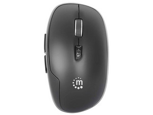 Mouse Óptico Manhattan MW6185, Inalámbrico, RF Inalámbrico, 1.600DPI, Color Negro.