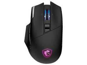 Mouse MSI Versa Pro, Inalámbrico Óptico, 15 Botones, 26.000 DPI, RF Wireless, Bluetooth, USB-C, Color Negro.
.