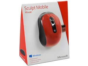 Mouse Inalámbrico Microsoft Sculpt Mobile, BlueTrack. USB 2.0.