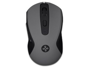 Mouse inalámbrico NACEB NA-0116, Receptor USB. Color Gris.