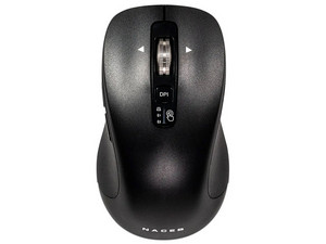 Mouse Óptico Naceb NA-0132, Inalámbrico, Ambidiestro, 32.000DPI, Color Negro