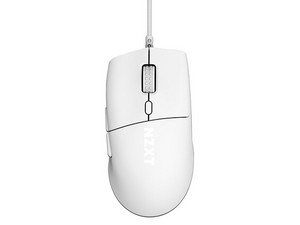 Mouse Gamer NZXT Lift 2 Ergo, hasta 26,000 dpi, 6 botones, USB. Color Blanco.