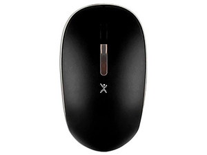 Mouse Inalámbrico Perfect Choice Whisper, Clic Silencioso, Receptor Doble USB, 1000 DPI, Color Negro.