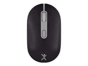 Mouse Óptico Inalámbrico Perfect Choice Colori, hasta 1600dpi, 4 botones, Bluetooth, Receptor USB. Color Negro.