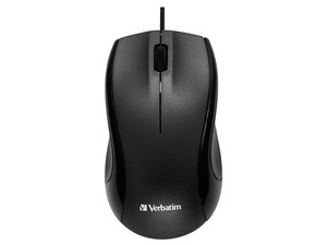 Mouse óptico Verbatim 99728, USB. Color Negro.