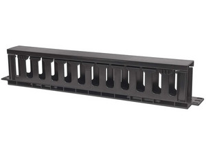 Organizador de cables de red Intellinet 714679 de 19", 1U.