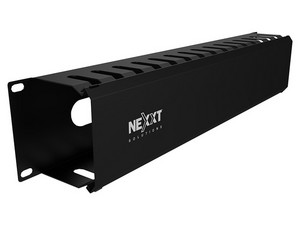 Organizador de cables horizontal Nexxt Solutions, 19", 2U.