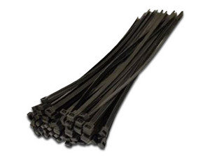 Bolsa de Cinchos sujeta cables Santul 5777, 50 piezas. Color Negro.