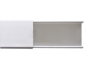 Canaleta Thorsman  PT-48-SD Sin División, PVC Auto Extinguible, Color Blanco.
