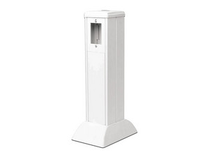 Mini columna Thorsman para concentrar, distribuir y ordenar cables de energía eléctrica o puertos de datos de telecomunicaciones.