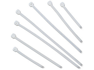 Paquete de 100 ataduras nylon para cable de 19.5cm