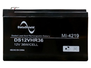 Batería Sellada para UPS DataShield MI-4219 de 12V, 9 Ah, 5 Piezas. Color Negro.