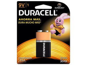 Paquete de batería Duracell 9V Plus, 1 pieza.