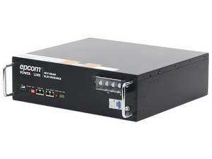 Batería de Litio EPCOM RLB10048MAX, 4.8 Kwh, 48 Vcc, 104 Ah, 3U de Montaje en Rack, Tecnología LiFePO4, BMS para 15 unidades en paralelo.